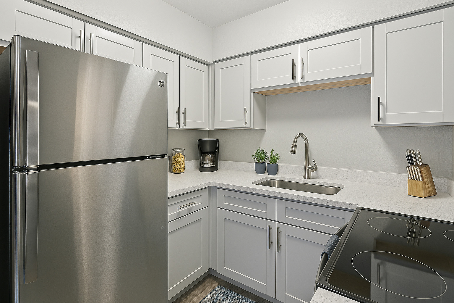 sink fridge